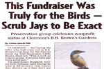 Fundraiser for the Birds December 14, 2006